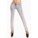 Jeans -Pants 22788-3 grey