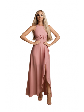 Φόρεμα VELVET DRESS ROSA 76018-2