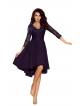 Φόρεμα 210-2 NICOLLE - dress with a longer back -navy blue