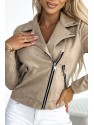 jacket 480-1 Elegant jacket with gold buttons - black