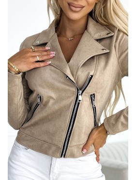 jacket 480-1 Elegant jacket with gold buttons - black
