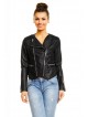 Jacket Leather E012 black