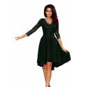 Φόρεμα - NICOLLE - with lace -dark green 210-3