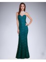Φόρεμα επιβλητικό mermaid type NAVY 53002-2