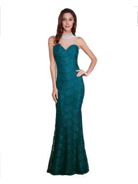 Φόρεμα επιβλητικό mermaid type NAVY 53002-2